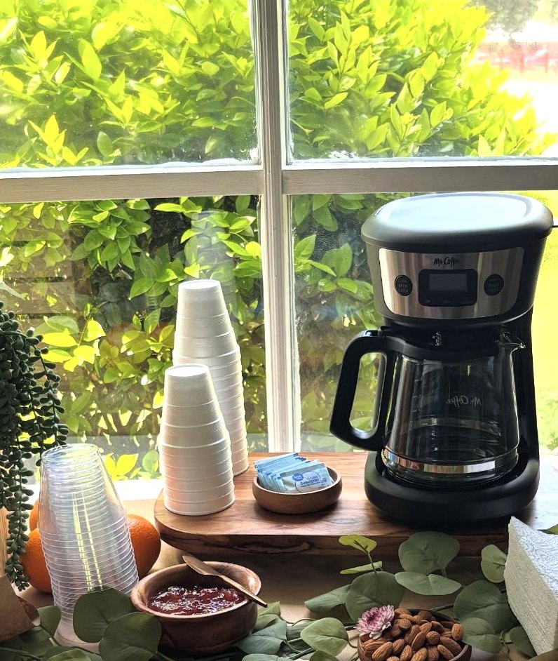 La Traviata gallery board near window